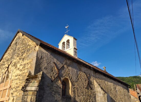 Eglise en restauration